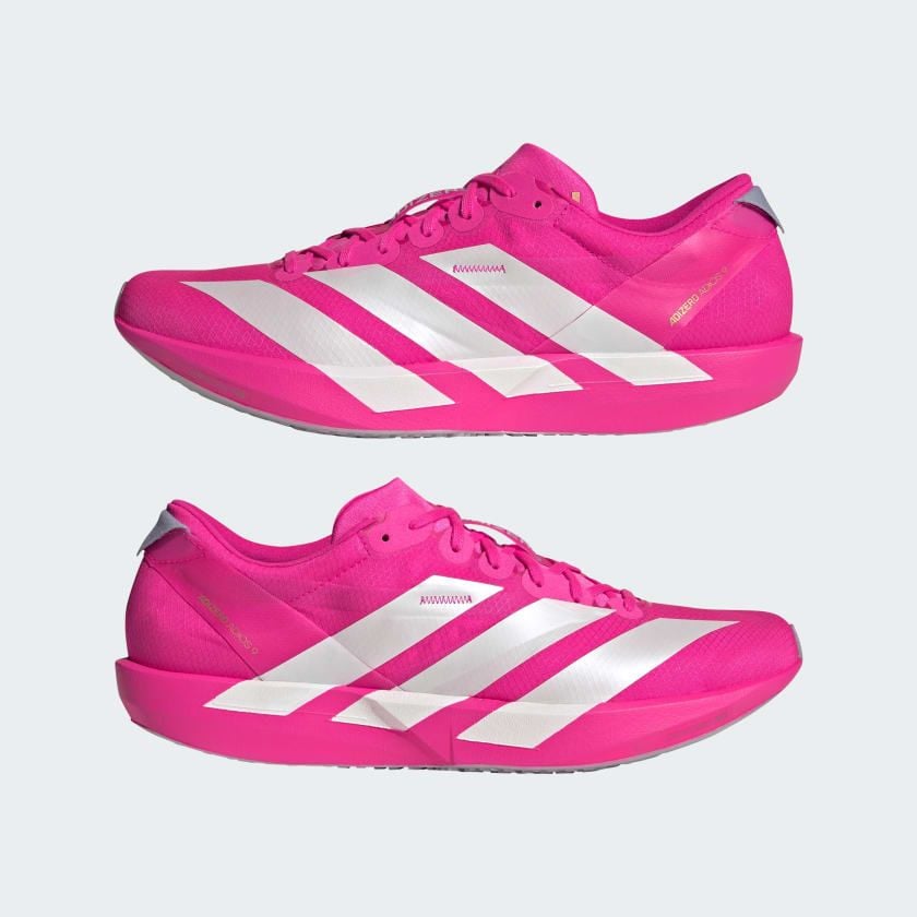  Giày Chạy Bộ Nam ADIDAS Adizero Adios 9 - Shock Pink/ Zero Met/ Silver Violet 