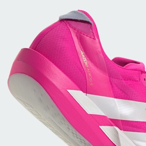  Giày Chạy Bộ Nam ADIDAS Adizero Adios 9 - Shock Pink/ Zero Met/ Silver Violet 