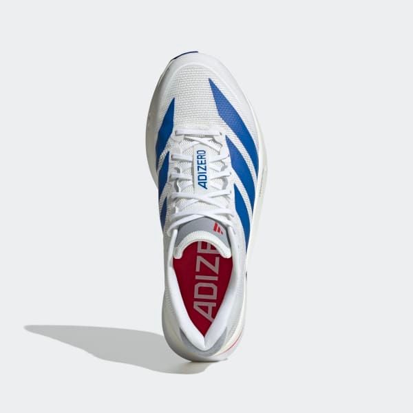  Giày Chạy Bộ Nam ADIDAS Adizero Boston 13 -  White/Royal Blue/Halo Silver 