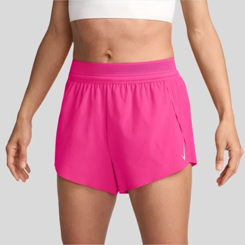  Quần Chạy Bộ Nữ Nike Dri-FIT ADV 3 Inch Có Lót Trong - Pink 