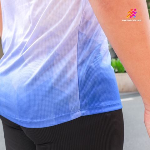  Áo Singlet Chạy Bộ Nam Athlet Nam ATTANAM - Blue 