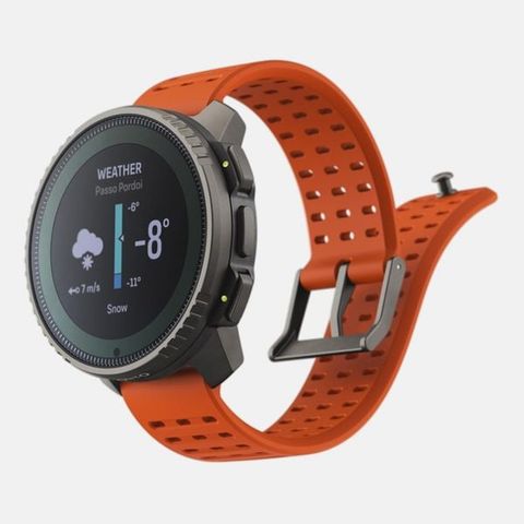  Đồng Hồ GPS Suunto Vertical Solar Viền Titanium Đen 49mm, Dây Silicone - Canyon 