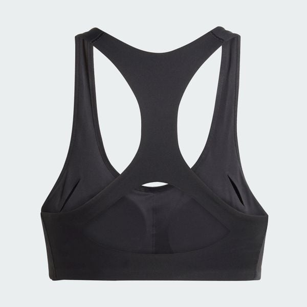  Áo Bra Adidas Medium Support Adizero Run Bra JD9214 - Màu Đen 