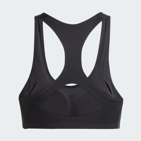  Áo Bra Adidas Medium Support Adizero Run Bra JD9214 - Màu Đen 