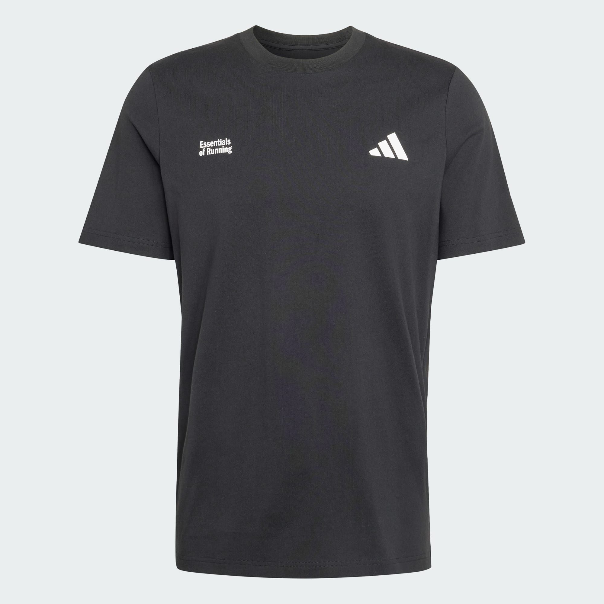  Áo Thun T-shirt Chạy Bộ Nam Adidas Run Essentials Graphic KS2502 - Black 