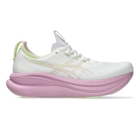  Giày Chạy Bộ Nữ Asics Gel-Nimbus 28 - White / Hazy Lilac 