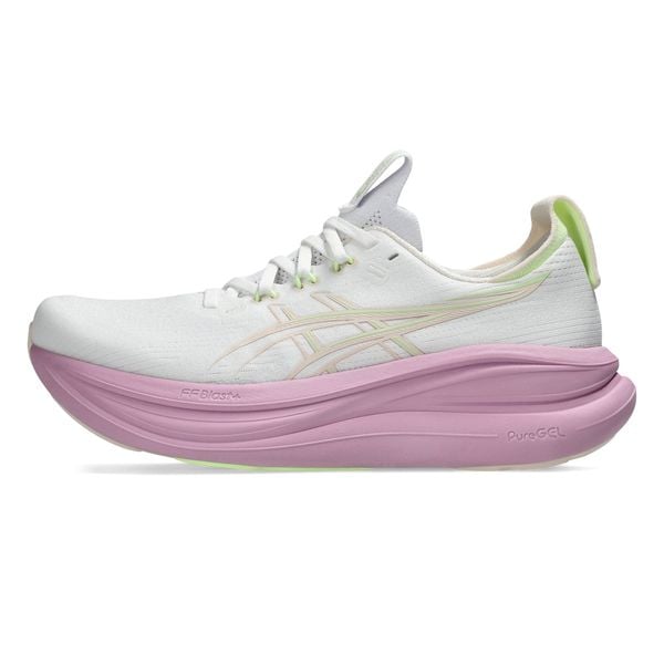  Giày Chạy Bộ Nữ Asics Gel-Nimbus 28 - White / Hazy Lilac 