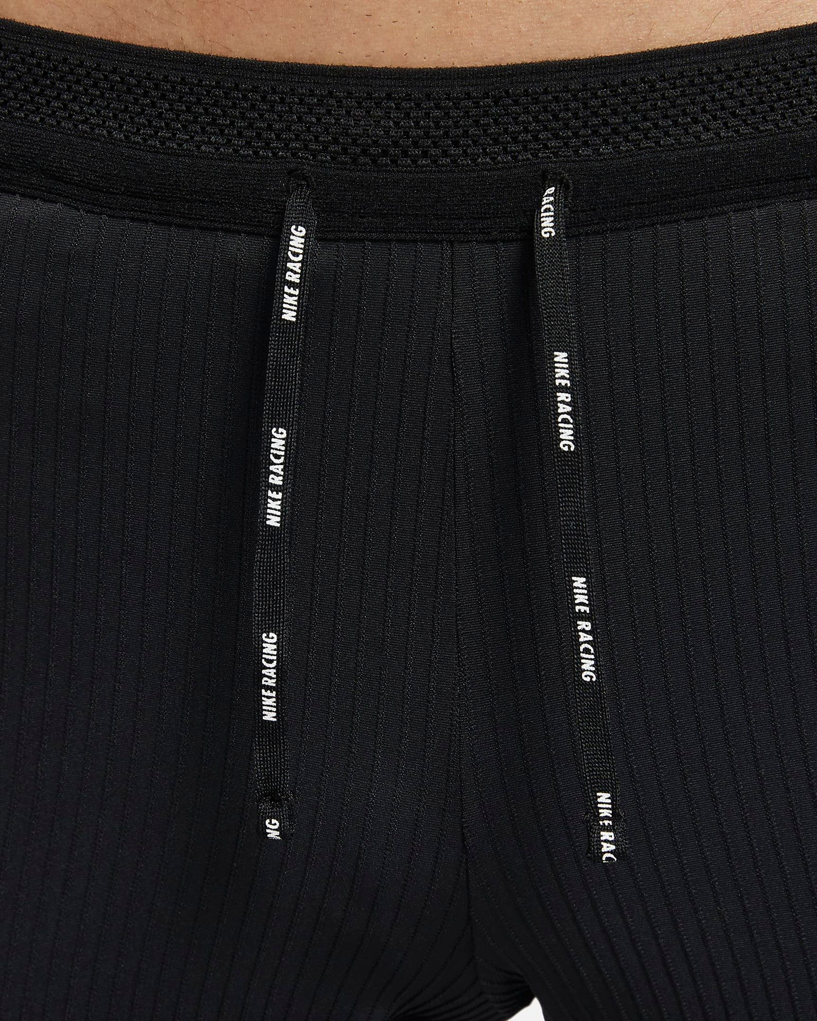  Quần Chạy Bộ Nam Nike AeroSwift 1/2 Length Leggings - Black/Summit White 