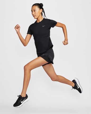  Quần Chạy Bộ Nữ Nike Swift Women's Dri-FIT, Có Lót Trong - Black 