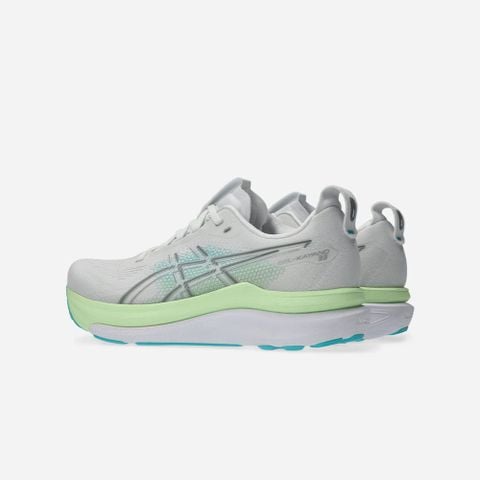  Giày Chạy Bộ Nam Asics Gel Kayano 33 - White/Energy Aqua 