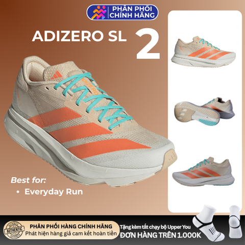  Giày Chạy Bộ Nữ ADIDAS Adizero SL2 - Crysan/Semcor/Flaora 