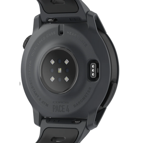  Đồng Hồ Chạy Bộ GPS COROS PACE 4 - Silicone - Black 