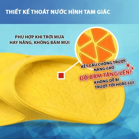  Dép Phục Hồi Y Sandal Double Q Cushion - Yellow 