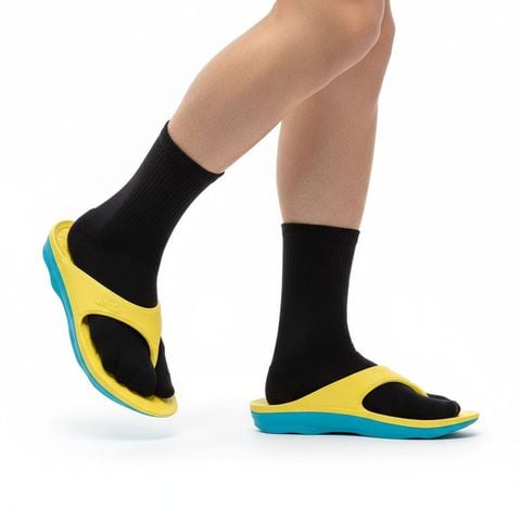  Dép Phục Hồi Y Sandal Double Q Cushion - Yellow 