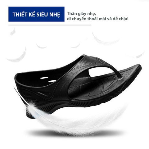  Dép Chạy Bộ Y Sandal Có Quai Hậu - Black 