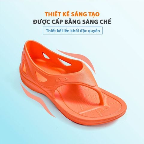  Dép Chạy Bộ YSandal Có Quai Hậu - Orange 