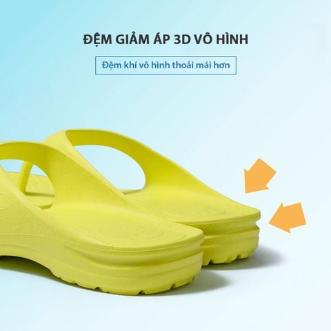  Dép Chạy Bộ Y Sandal Super Run Gen 3 - Red 