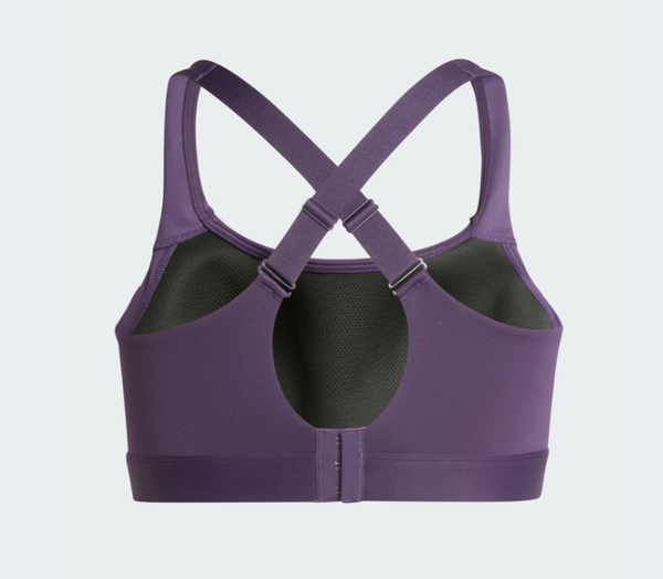  Áo Bra ADIDAS Tập Luyện High Support TLRDREACT - Aurora Plum 