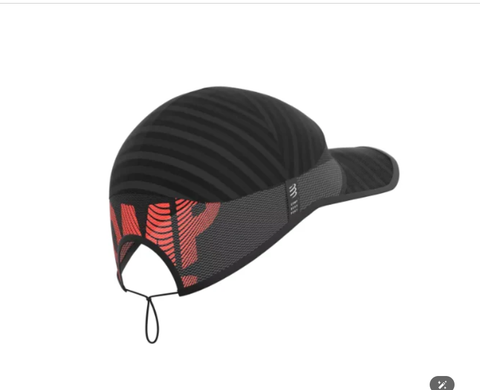  Nón Chạy Bộ Compressport Accessories Pro Racing Cap - Black 