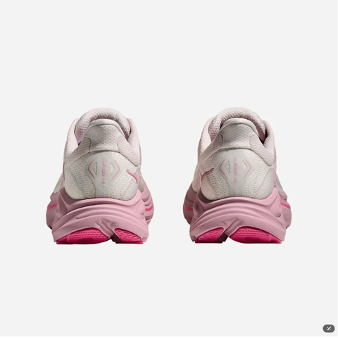  Giày Chạy Bộ Nữ Hoka Clifton 10 Wide Road - Rose Cream / Dried Rose 