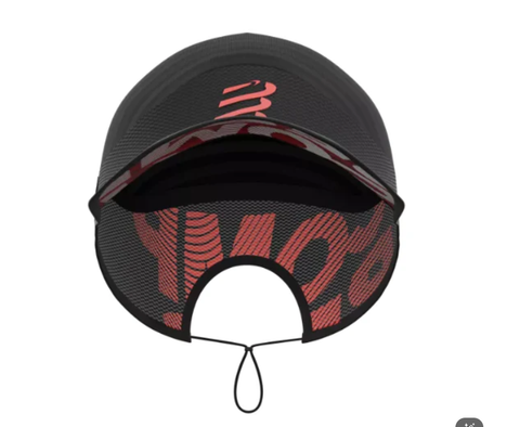  Nón Chạy Bộ Compressport Accessories Pro Racing Cap - Black 