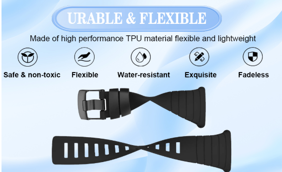 Dây Đồng Hồ Suunto Core Standard Silicone - All Black