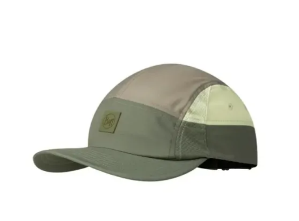  Mũ Lưỡi Trai Buff 5 Panel Go Cap - Domus Khaki 