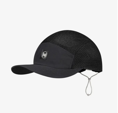  Mũ Lưỡi Trai Buff 5 Panel Air Cap - Saret Black 