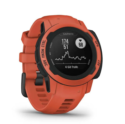  Đồng Hồ Thông Minh Garmin Instinct 2S Standard Edition 40mm - Poppy 