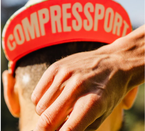  Compressport Pro Racing Logo Cap Unisex Sport Head Black Cap XHWU7329038TU 