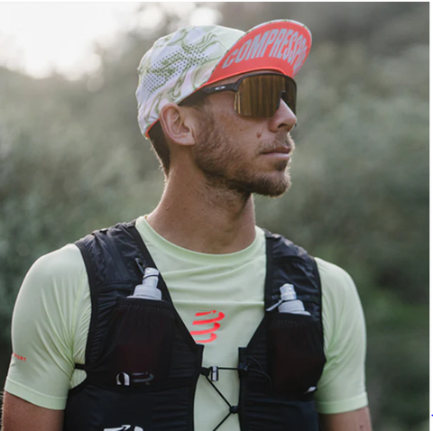  Compressport Pro Racing Logo Cap Unisex Sport Head Black Cap XHWU7329038TU 