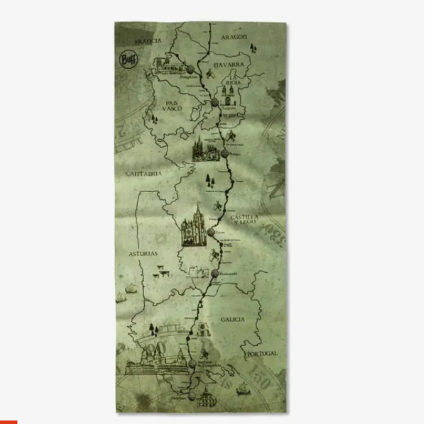  Khăn Đa Năng Buff Coolnet UV® - Camino Frances 