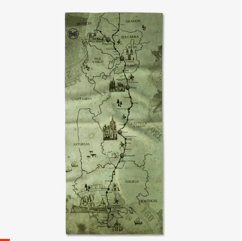  Khăn Đa Năng Buff Coolnet UV® - Camino Frances 