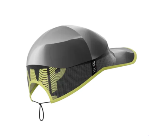  Nón Thể Thao Compressport Pro Racing Cap - Black/White Print 