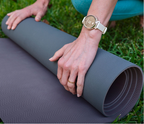  Đồng Hồ Thông Minh Garmin Lily 2 Classic - Silver with Sage Gray Nylon Band 