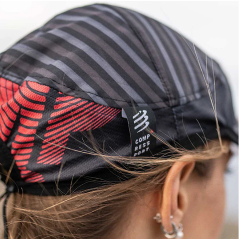  Nón Chạy Bộ Compressport Accessories Pro Racing Cap - Black 