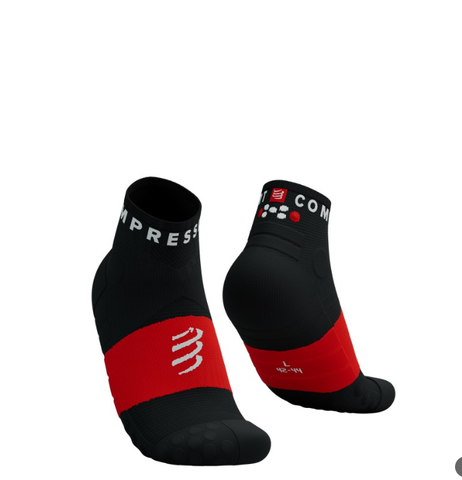  Vớ thể thao Compressport Ultra Trail Low Socks T2 BLACK/RED 