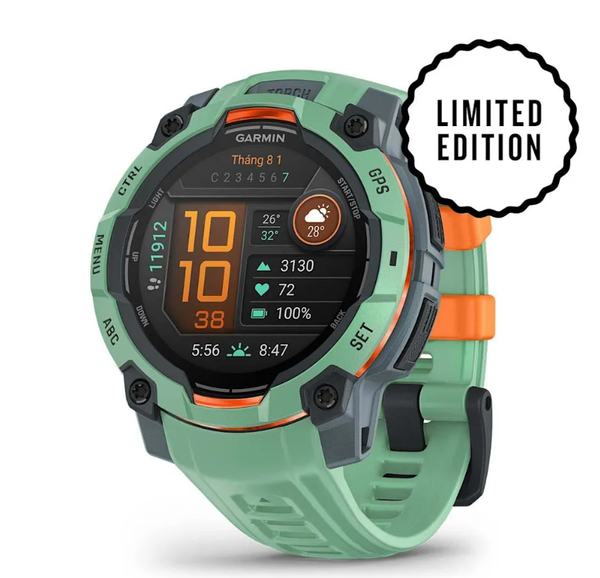 Đồng hồ thông minh Garmin Instinct 3 45mm AMOLED – Neotropic with Neotropic Band