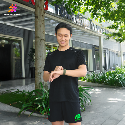  Quần Short Chạy Bộ Nam T8-AB Nutrition Custom Sherpa - Green Logo 