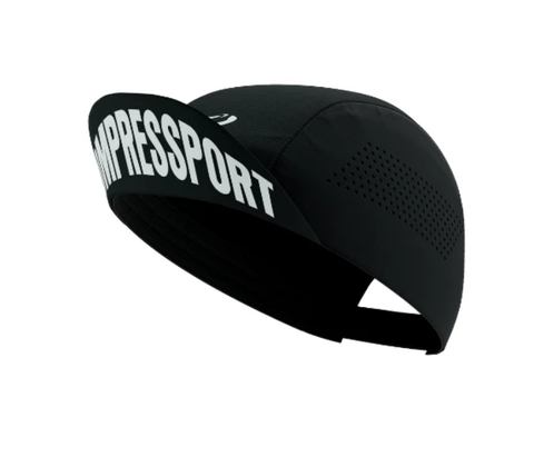  Compressport Pro Racing Logo Cap Unisex Sport Head Black Cap XHWU7329038TU 