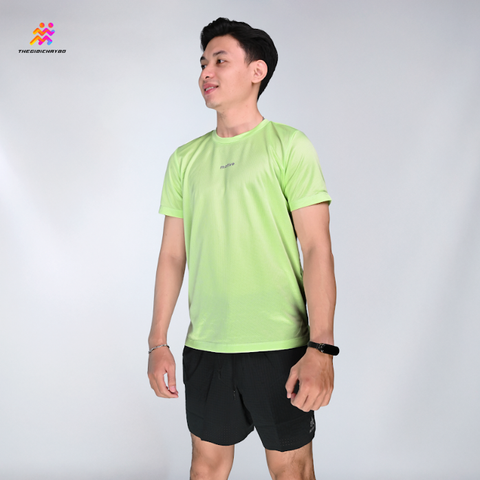  Quần Short Chạy Bộ 5 Inchs Athlet ATQ501 Đa Năng , Có Đai Belt - Đen Trơn 