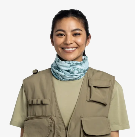  Khăn Đa Năng Buff Coolnet UV® - Lake River Salty Seagrove Green 