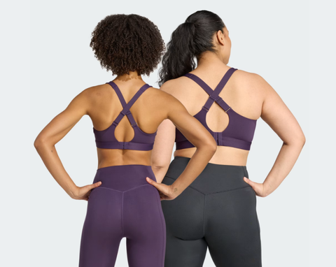  Áo Bra ADIDAS Tập Luyện High Support TLRDREACT - Aurora Plum 