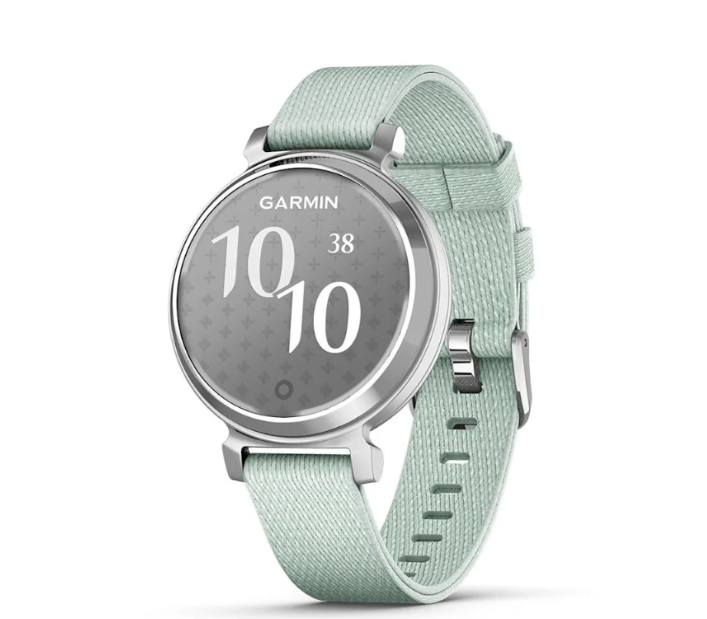Đồng Hồ Thông Minh Garmin Lily 2 Classic - Silver with Sage Gray Nylon Band