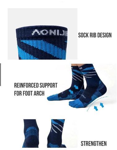  Vớ Xỏ Ngón Cổ Cao Aonijie E4846 Aonijie - Xanh Dương 