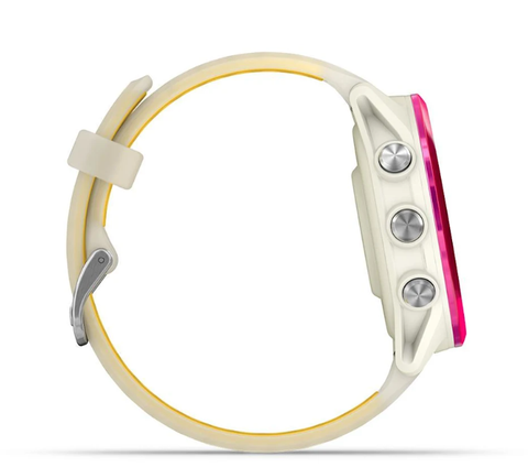  Đồng Hồ Thông Minh Garmin Forerunner 570, 42MM WiFi GPS - Raspberry Aluminum with Translucent Bone/Mango Band 