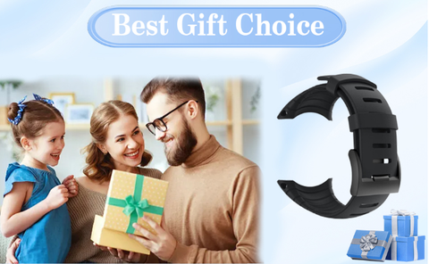  Dây Đồng Hồ Suunto Core Standard Silicone - All Black 