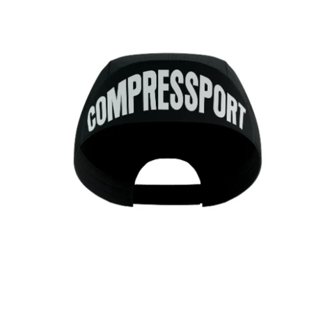  Compressport Pro Racing Logo Cap Unisex Sport Head Black Cap XHWU7329038TU 