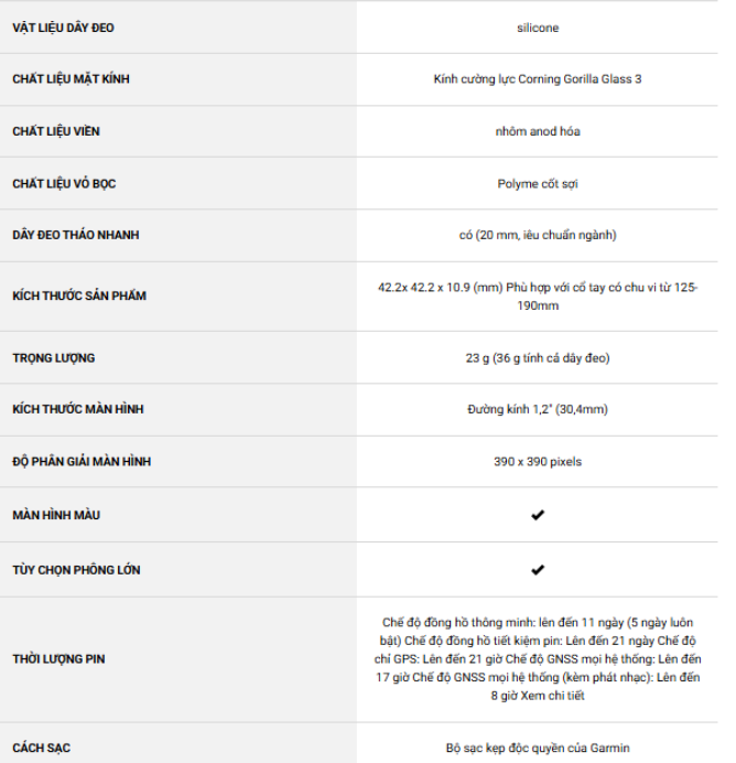  Đồng Hồ GPS Garmin Vivoactive 6 - Metallic/Jasper Green Band 