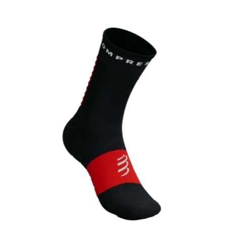  Vớ Thể Thao Compressport Ultra Trail Socks V2.0 - Black/Red 